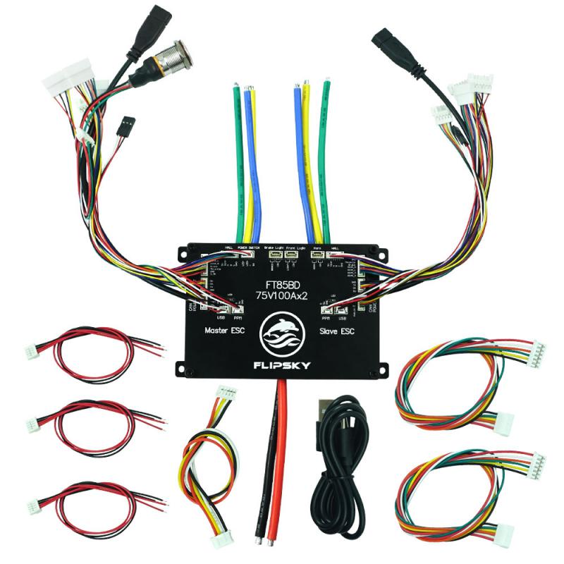 Flipsky Ft85bd Esc avec boîtie - 72V 45A Dual Controller avis et prix
