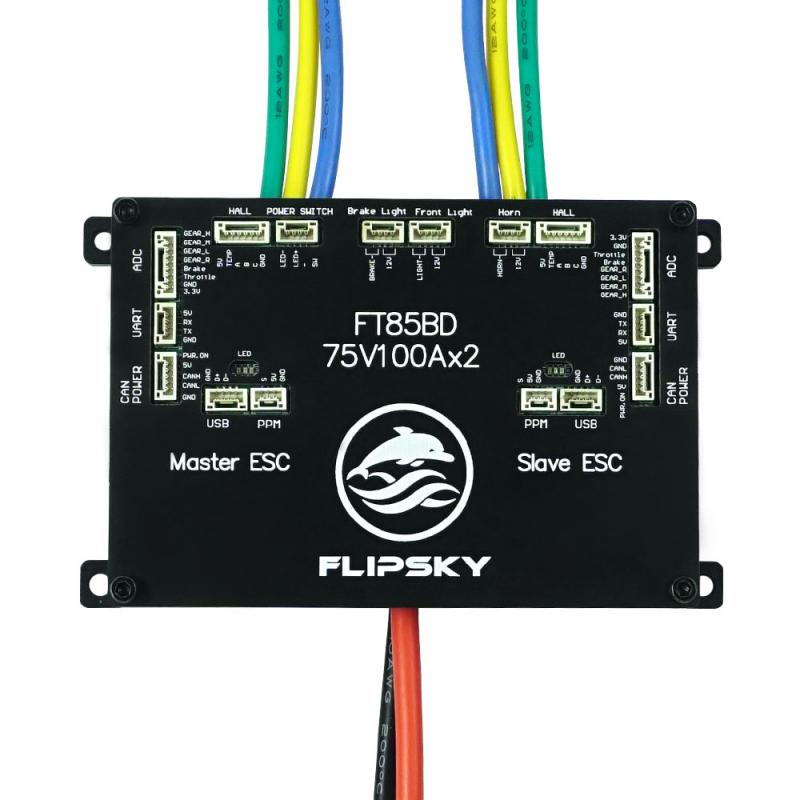 Flipsky Ft85bd Esc avec boîtie - 72V 45A Dual Controller avis et prix
